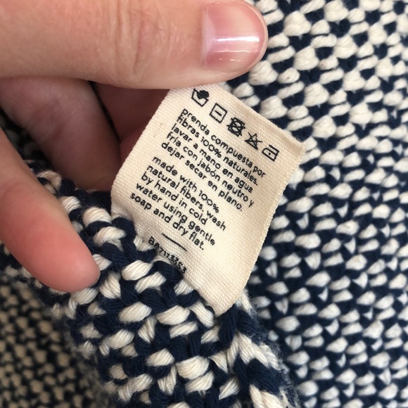 Babaa Blue and White Cardigan - Picture 5 of 6